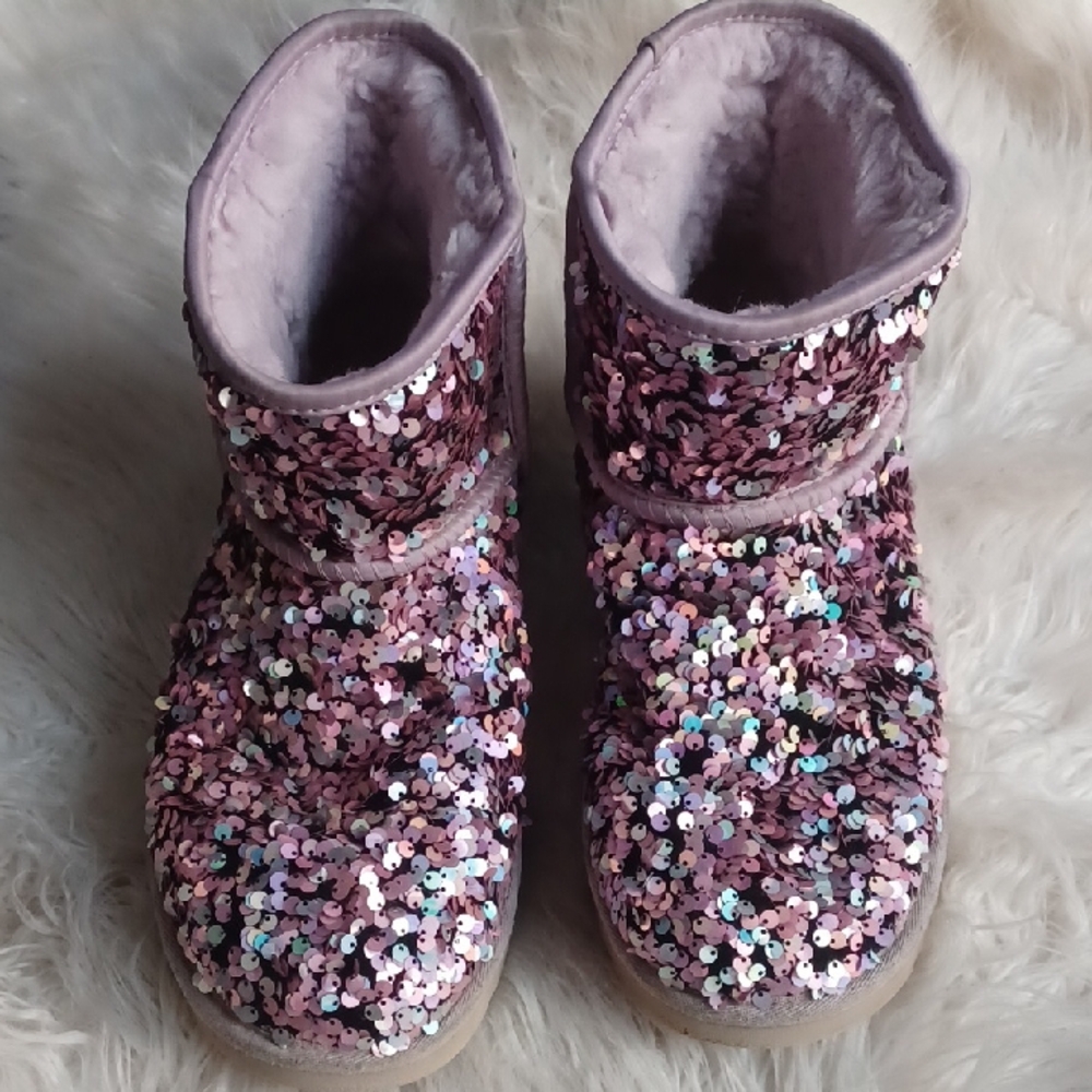 Ugg Short Stellar Sequins Booties